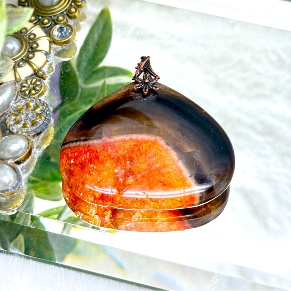 Unisex Agate Stone Pendant (Stone Statements) - Picture 4 of 9